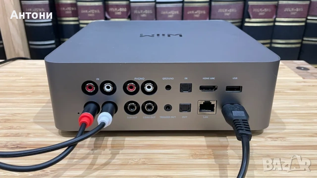 Стриймър WIIM ULTRA space grey ПЕРФЕКТЕН, снимка 2 - Аудиосистеми - 54305389