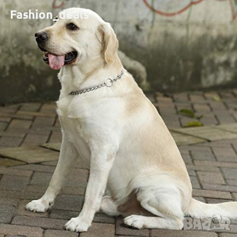 Нов Метален нашийник за куче верига разходка обучение домашен любимец, снимка 6 - За кучета - 40252712