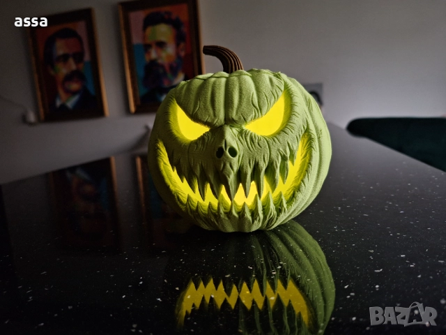 Halloween / Хелоуин светеща тиква, снимка 1