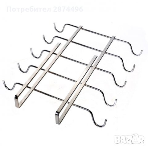 Метална закачалка - държач за чаши, снимка 9 - Други стоки за дома - 30927944