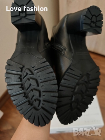 Черни ботуши от естествена кожа , снимка 9 - Дамски ботуши - 51495838