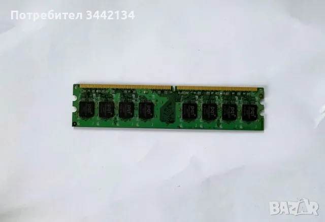 Нова RAM памет PQI 1GB PC2-6400 DDR2-800MHz MEAER422LA0113, снимка 2 - RAM памет - 49681082
