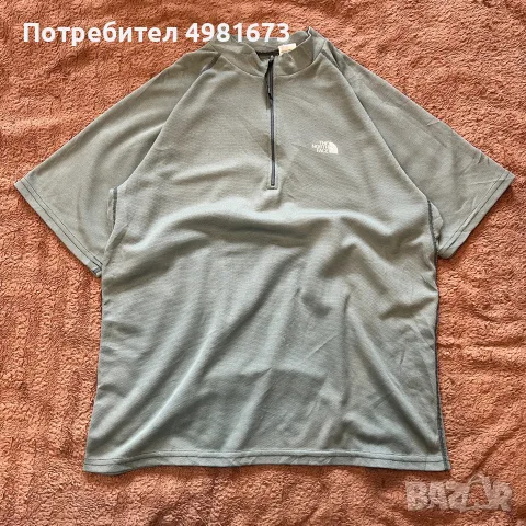 The North Face – спортна тениска с къс ръкав и половин цип