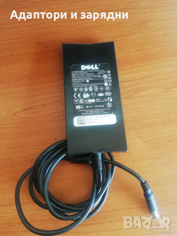 Адаптeр за лаптоп Dell 19.5v 4.62A, снимка 1