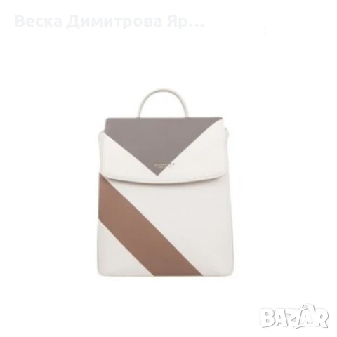 Кокетна дамска раничка, нежни тонове, снимка 3 - Чанти - 50538793