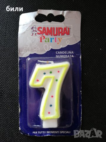 Свещи за рожден ден , снимка 1