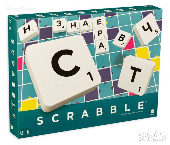 Настолна игра SCRABBLE - Mattel - Скрабъл