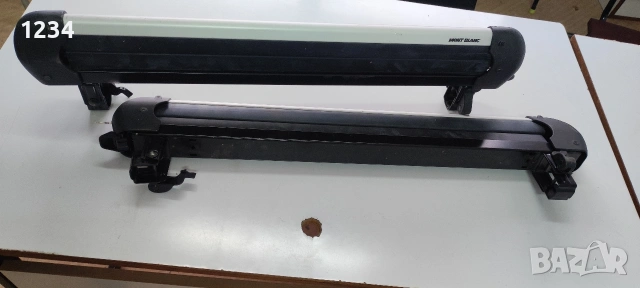 Магнитен багажник за ски и сноуборд и за греди, снимка 3 - Зимни спортове - 53327779