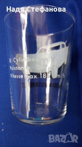 Стъклени чашки, колекция коли 6 бр комплект, снимка 5 - Колекции - 44479853