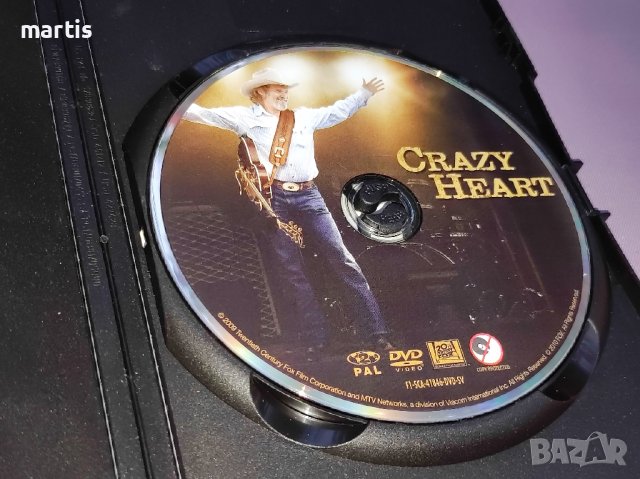 Crazy Heart DVD, снимка 2 - DVD филми - 42435227