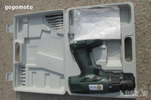 НОВ НЕизползван акумулаторен винтоверт 24 V без батерия, с куфар, снимка 15 - Винтоверти - 32066581