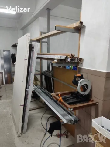 Машина за рязане на метал струшково к-т със стилажа 