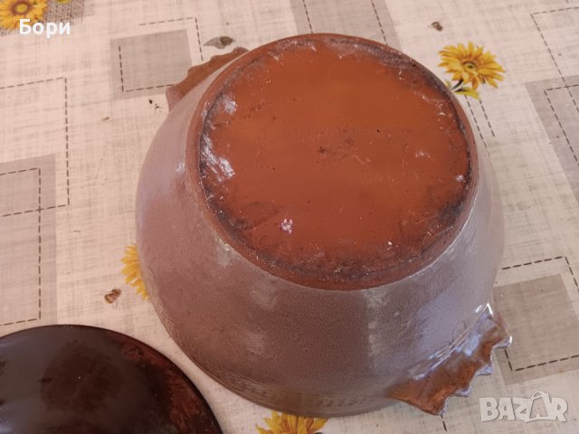 Стар голям гювеч, снимка 7 - Съдове за готвене - 42243596