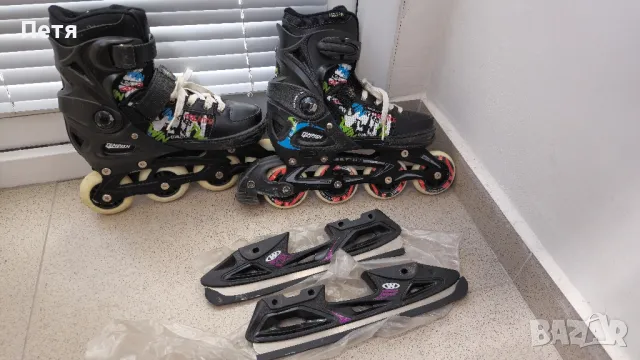 Регулируеми ролери и кънки за лед Tempish