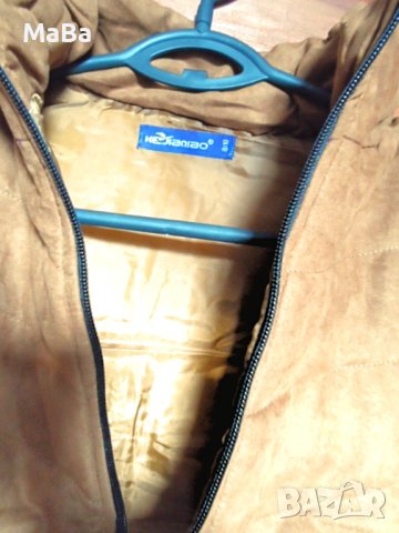 ДАМСКА ГРЕЙКА/ЕЛЕК, охра/XS - S/, капитониран, снимка 3 - Елеци - 42259506