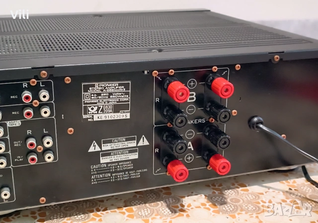 🔊 Pioneer A-656 Mark II 🔊, снимка 7 - Ресийвъри, усилватели, смесителни пултове - 54244662