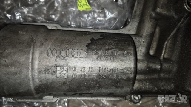 Корпус маслен филтър за VW AUDI 1.9 TDI OIL FILTER HOUSING 038 115 389 C 038115389C, снимка 2 - Части - 53300633