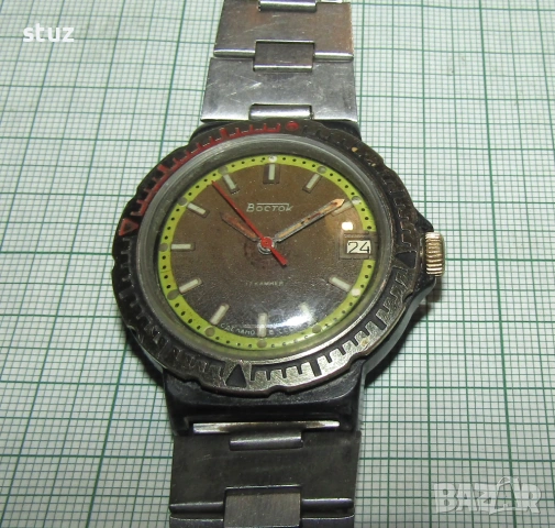 Часовник Восток, тип Командирские, снимка 2 - Антикварни и старинни предмети - 53167283