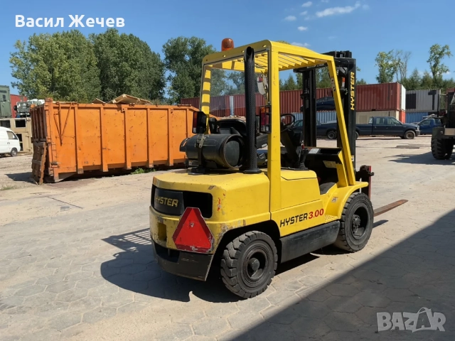 Газов мотокар Hyster H3.00XM, 2003 г., снимка 2 - Индустриална техника - 52254161