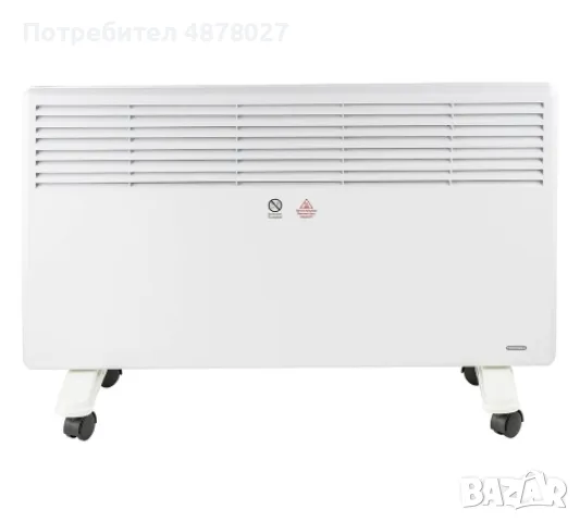 Конвекторна печка, 2000W, панелен, снимка 7 - Отоплителни печки - 56238725