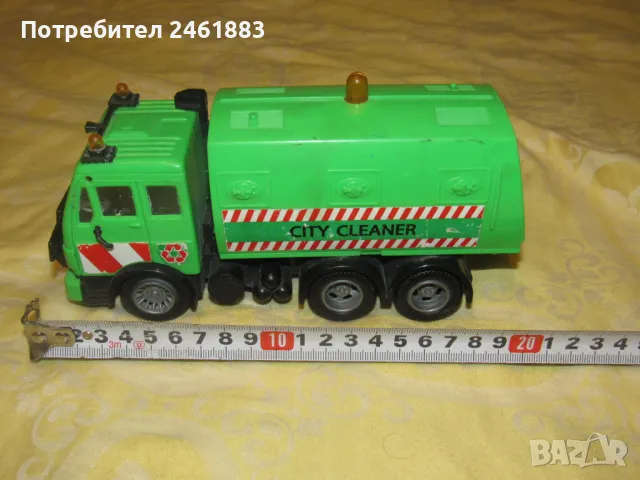Dickie Simba Mercedes City Cleaner камион за почистване, снимка 6 - Колекции - 49681216