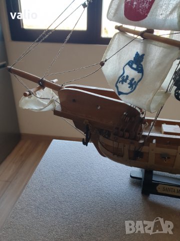 Дървен кораб, снимка 7 - Антикварни и старинни предмети - 31790368