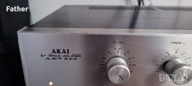 Усилвател Akai AA5510, снимка 3 - Ресийвъри, усилватели, смесителни пултове - 37432882