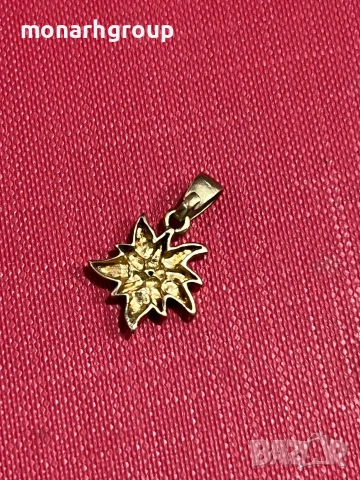 Златна висулка /333/, снимка 2 - Колиета, медальони, синджири - 54128826