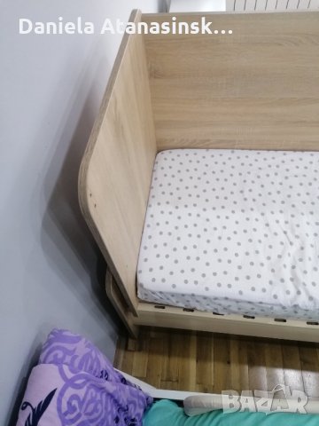 Детско дървено легло, снимка 4 - Бебешки легла и матраци - 33883560