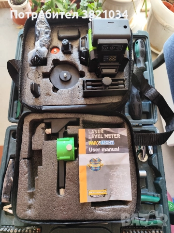 8/12/16 линии лазерен нивелир 3D/4D хоризонтален и вертикален строителен инструмент нов