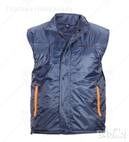 Ватиран, водоотблъскващ елек