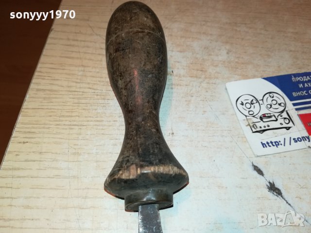 СТАР НОЖ ОТ ФРАНЦИЯ С ДВЕ ДРЪЖКИ 1112211943, снимка 8 - Антикварни и старинни предмети - 35107839