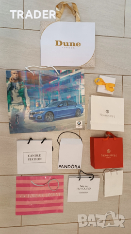 подаръчна торбичка  Guess Adidas Dune Nomination Pandora Victoria’s secret SWAROVSKI BMW Motorrad , снимка 2 - Други - 14573345