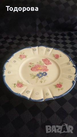 Порцеланова аторска чиния-плато, снимка 5 - Колекции - 38525353