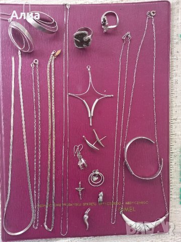 Сребърни верижки и висулки, обеци, снимка 4 - Колиета, медальони, синджири - 42077701