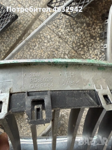 BMW E60 facelift халоген бъбрек части, снимка 5 - Части - 53922817