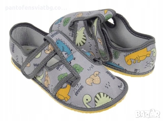 Детски пантофи "Barefoot" динозаври 21/33, снимка 2 - Детски пантофи - 42830394