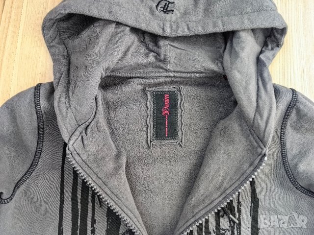 Дамски суичър TOM TAYLOR оригинал, size S, 100% памук, много запазен, като нов, снимка 6 - Суичъри - 40025670