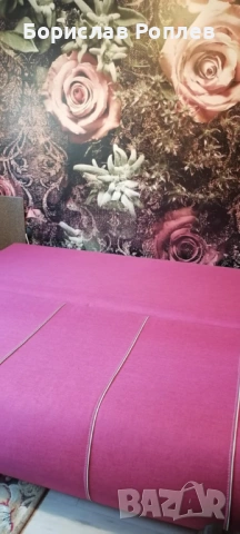 Диван розов разтегателен, снимка 7 - Дивани и мека мебел - 53224870