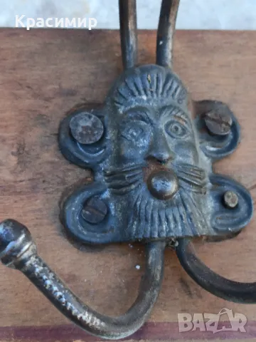 Дървена винтидж закачалка. Чудесно винтидж допълнение към Вашия дом. 45 лв. за бр., снимка 3 - Антикварни и старинни предмети - 48870356