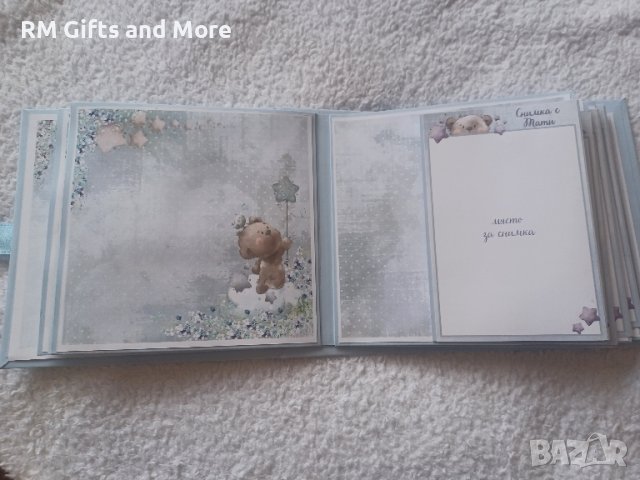 Албум за бебе, подарък за погача, подарък за рожден ден , снимка 10 - Други - 44566728