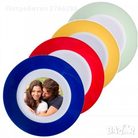 Чинии с индивидуален печат - надпис,картинка,снимка, снимка 7 - Чинии - 32131093