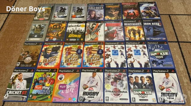 Игри за PlayStation 2 - METAL GEAR, CALL OF DUTY, BURNOUT и мн. други, снимка 1