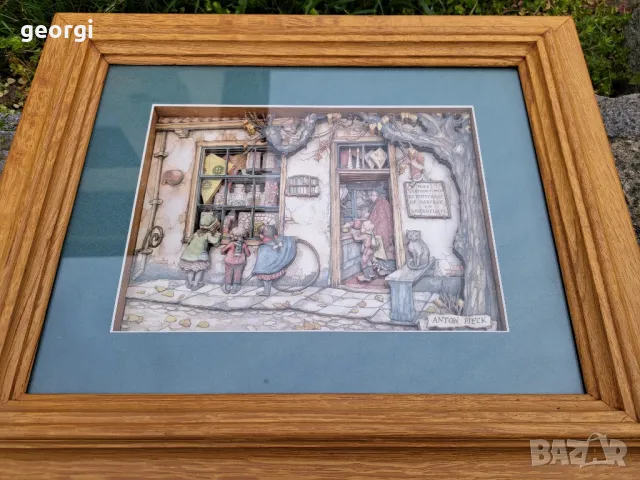 3D картина в дървена рамка , снимка 2 - Картини - 49662909