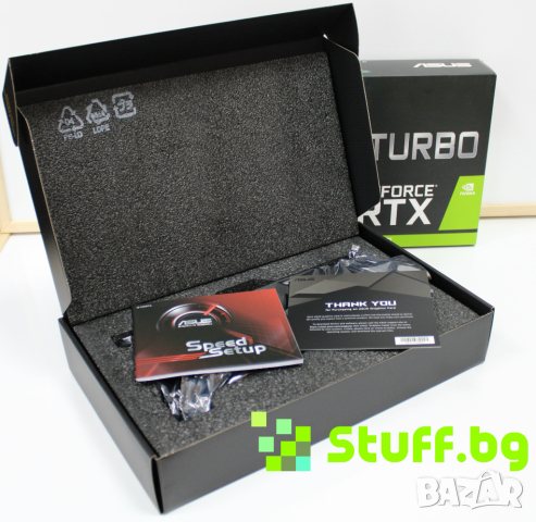 Видео карта ASUS GEFORCE TURBO-RTX2080Ti-11G Dual Ball, снимка 3 - Видеокарти - 44670486