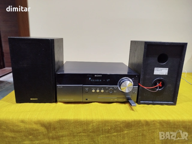 Микро система SONY hi-fi CMT -MX55 Oi, снимка 13 - Аудиосистеми - 54249321