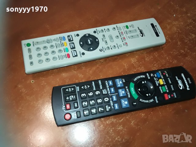 sony & panasonic hdd/dvd recorder remote-switzerland, снимка 3 - Дистанционни - 29742949