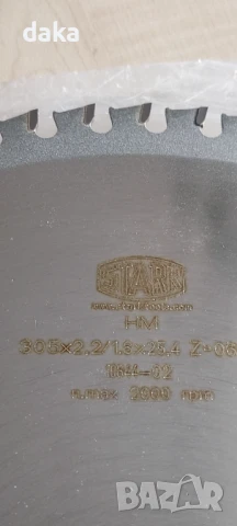 Циркулярен диск  ф 305мм за сухо рязане на метал, снимка 6 - Други машини и части - 51219213
