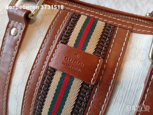 Оригинална дамска чанта Гучи Gucci , снимка 2 - Чанти - 54118030