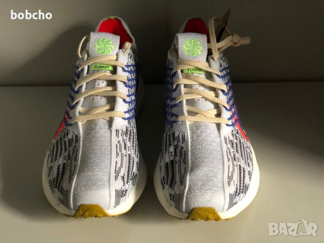 Nike Pegasus Turbo Next Nature Mens Running Shoes Platinum/Crimson DM3413 002, снимка 3 - Маратонки - 42795048